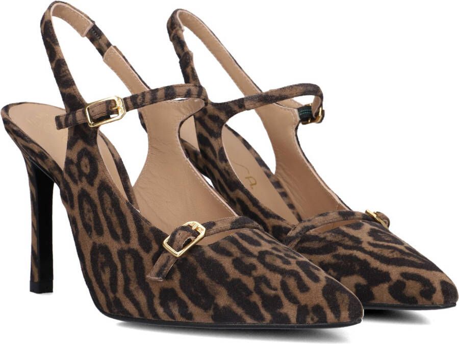 UNISA Slingbacks Dames Tulare Maat: 41 Materiaal: Suède Kleur: Bruin