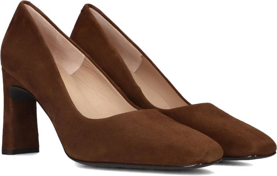 UNISA Hakken Dames Waba Maat: 38 Materiaal: Suède Kleur: Bruin