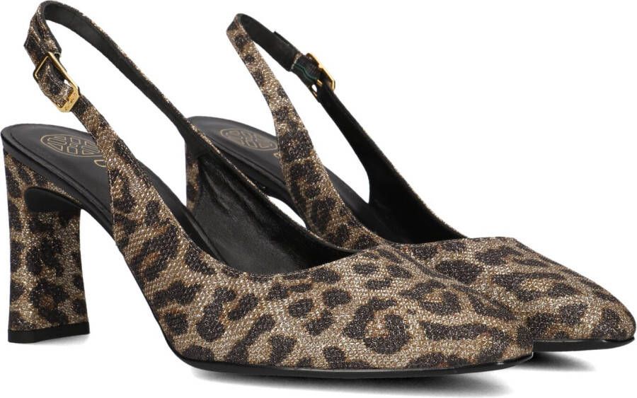 UNISA Slingbacks Dames Winna Maat: 40 Materiaal: Textiel Kleur: Bruin