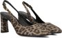 UNISA Slingbacks Dames Winna Maat: 40 Materiaal: Textiel Kleur: Bruin - Thumbnail 1