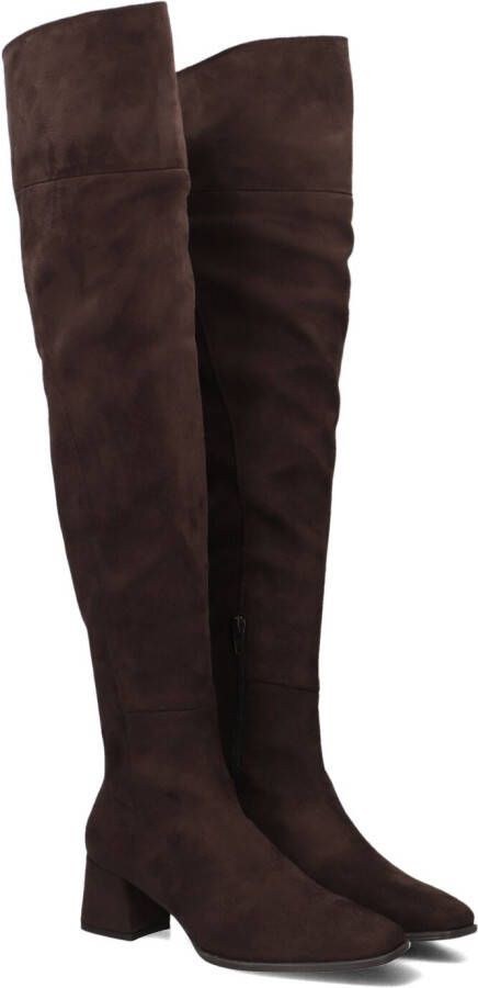 Unisa Bruine Overknee Laarzen Lavid Stijl
