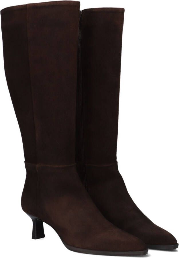 UNISA Hoge Laarzen Dames Lebras Maat: 41 Materiaal: Suède Kleur: Bruin