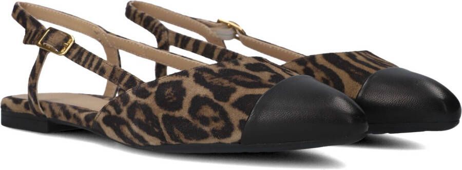 UNISA Slingbacks Dames Asley Maat: 36 Materiaal: Leer Kleur: Bruin