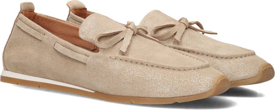 UNISA Instappers Dames Dimas Maat: 38 Materiaal: Suède Kleur: Goud