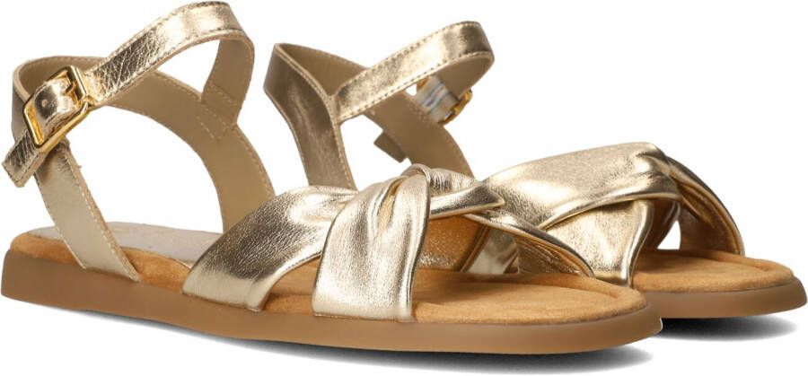 UNISA Dames Camel Maat: 35 Materiaal: Leer Kleur: Goud