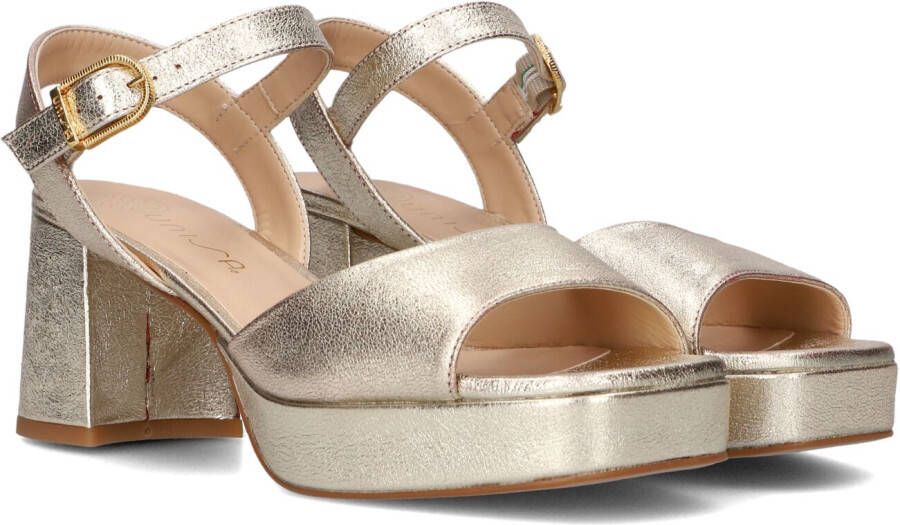 UNISA Sandalen Dames Ney Maat: 35 Materiaal: Leer Kleur: Goud