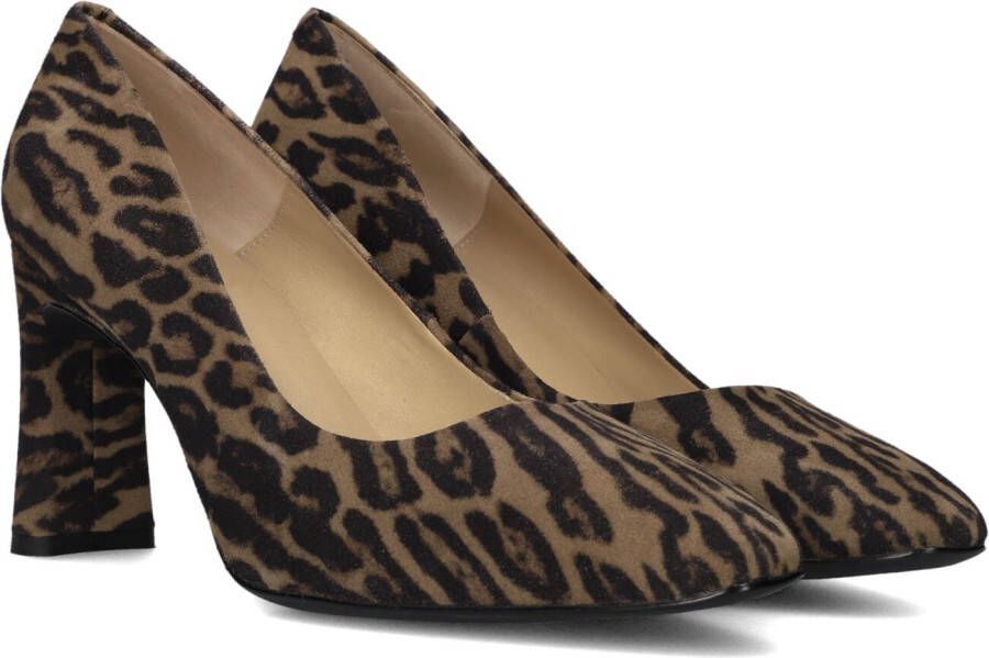 Unisa Taupe Suede Pump Waba Multicolor Dames