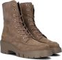 UNISA Veterboots Dames Jefis Maat: 36 Materiaal: Suède Kleur: Taupe - Thumbnail 1