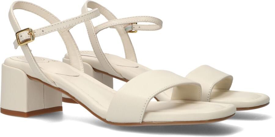 UNISA Sandalen met Hak Dames Kiala Maat: 35 Materiaal: Leer Kleur: Beige