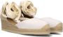 Unisa Chaplin Espadrilles Zomer Schoenen Dames Wit - Thumbnail 1