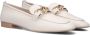 Unisa Klassieke Leren Loafers Beige Dames - Thumbnail 1