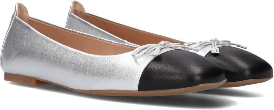 Unisa Belle Ballerina's Ballarina Schoenen Instappers Dames Zilver