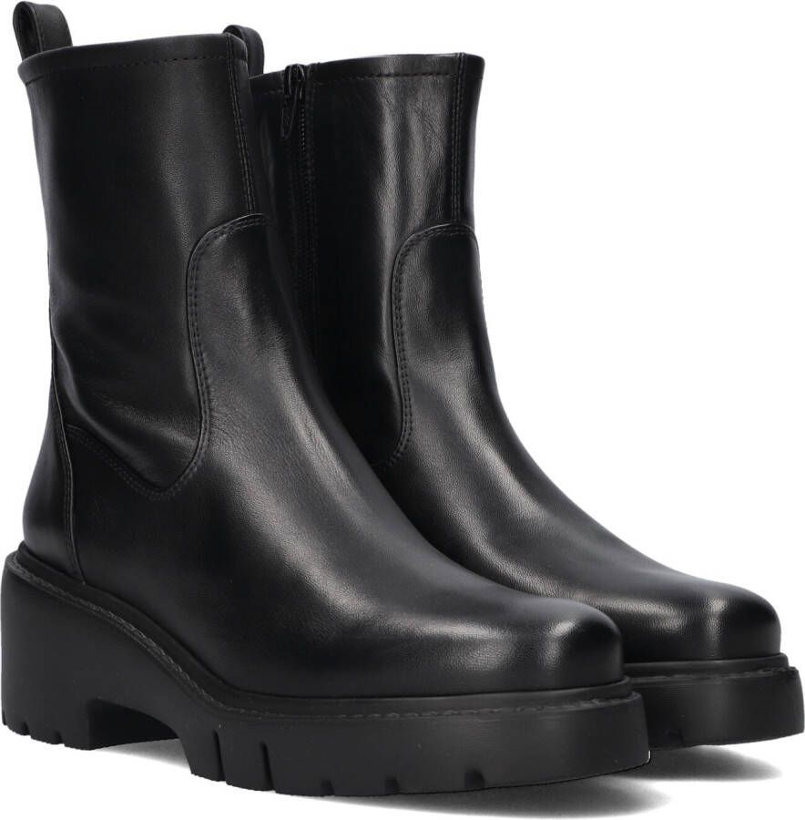 UNISA Enkelboots Dames Jofo Maat: 37 Materiaal: Leer Kleur: Zwart