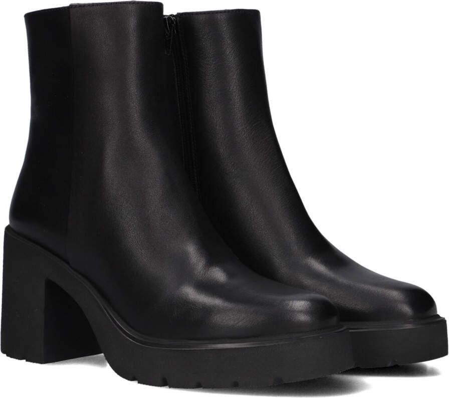 UNISA Enkelboots Dames Khan Maat: 42 Materiaal: Leer Kleur: Zwart