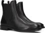 Unisa Barty Chelsea boots Enkellaarsjes Dames Zwart - Thumbnail 1