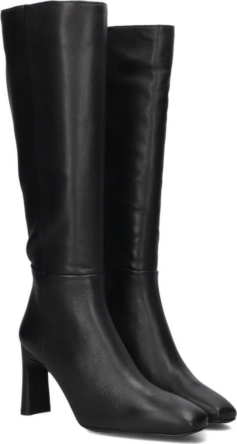 UNISA Hoge Laarzen Dames Wolcot Maat: 37 Materiaal: Leer Kleur: Zwart
