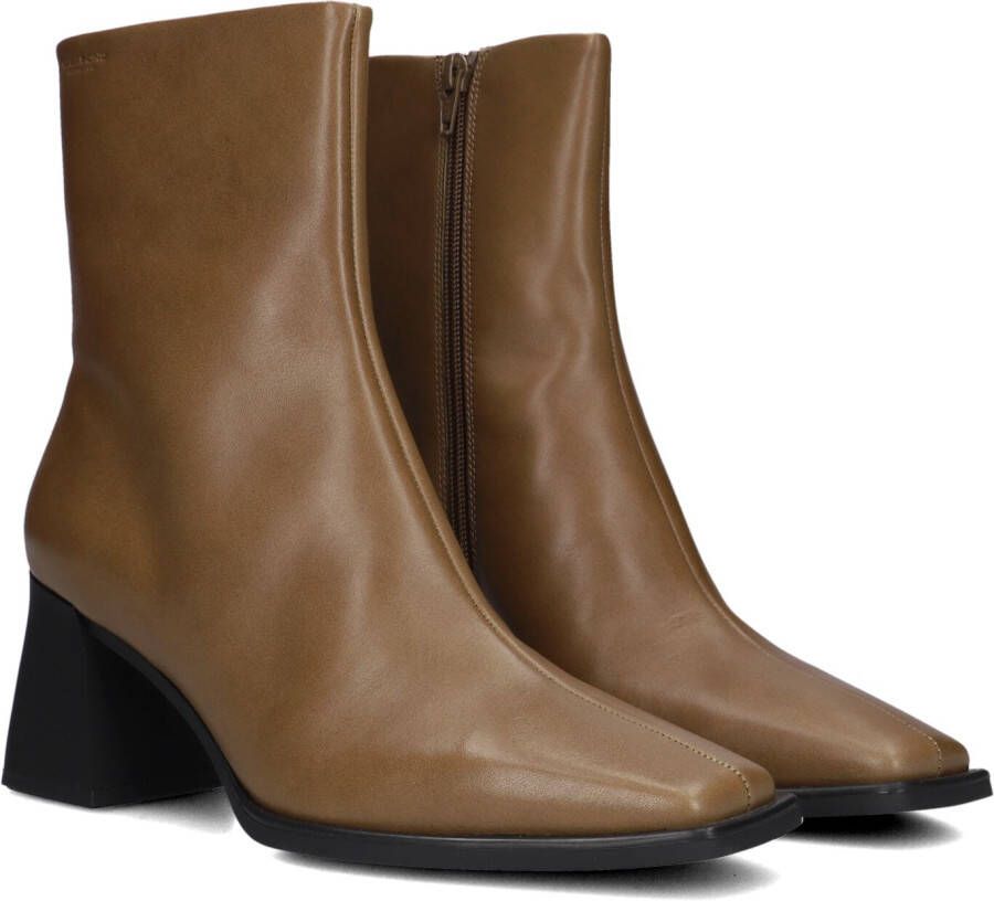 Vagabond Shoemakers Hedda Enkellaarsjes Enkelboots met rits Dames Beige