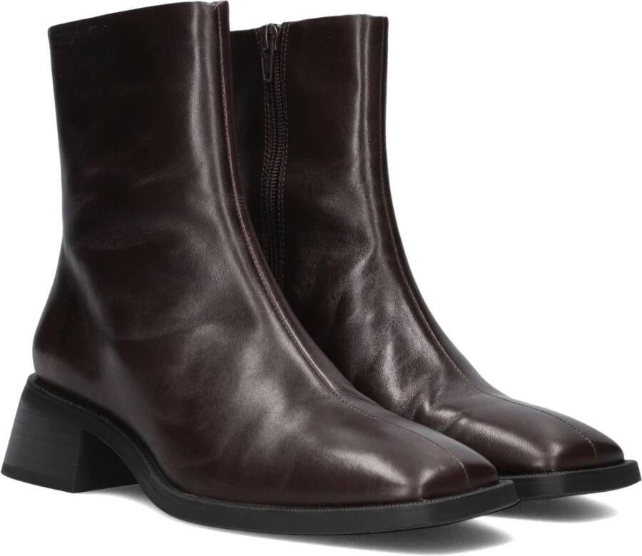 Vagabond Shoemakers Blanca 5217 Enkellaarsjes Enkelboots met rits Dames Bruin