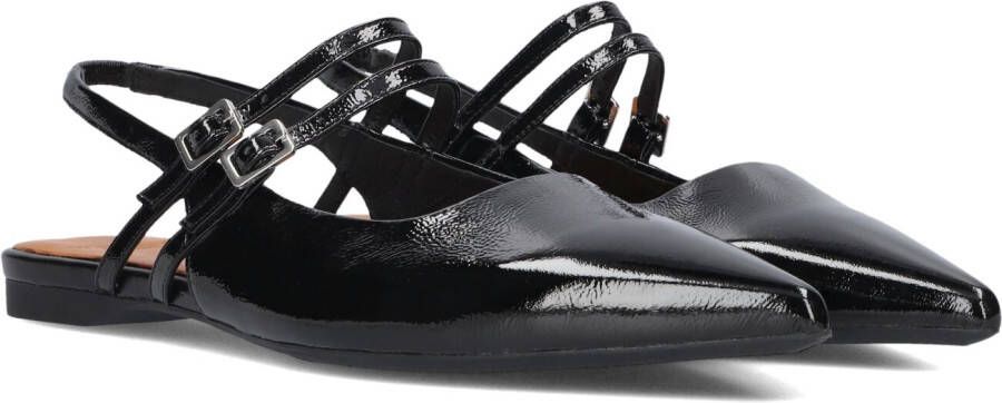 VAGABOND SHOEMAKERS Slingbacks Dames Hermine 260 Maat: 39 Materiaal: Lakleer Kleur: Zwart