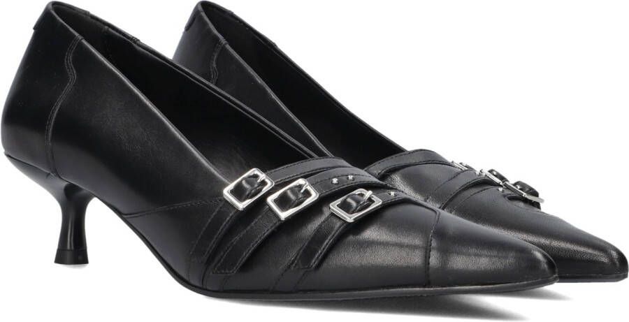 Vagabond Shoemakers Zwarte Velvet Slingback Hakken Lykke 5714 Black Dames