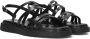 Vagabond Shoemakers Zwarte Leren Sandalen Connie 501 Black Dames - Thumbnail 1