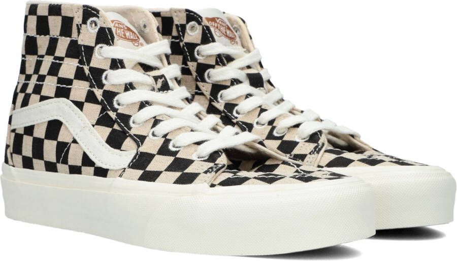 Vans Sk8-Hi Tapered sneaker van canvas met ruitdessin