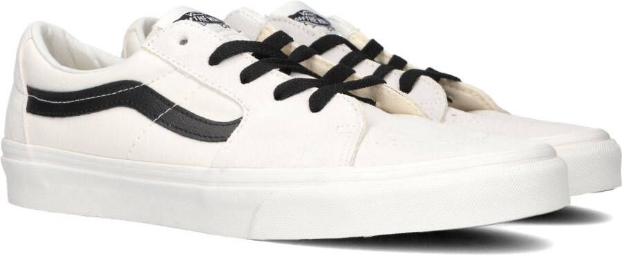 Vans Sk8-Low Canvas Sneakers Off White Heren