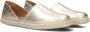 Verbenas Carmen Nucleo meal leren espadrilles goud - Thumbnail 1