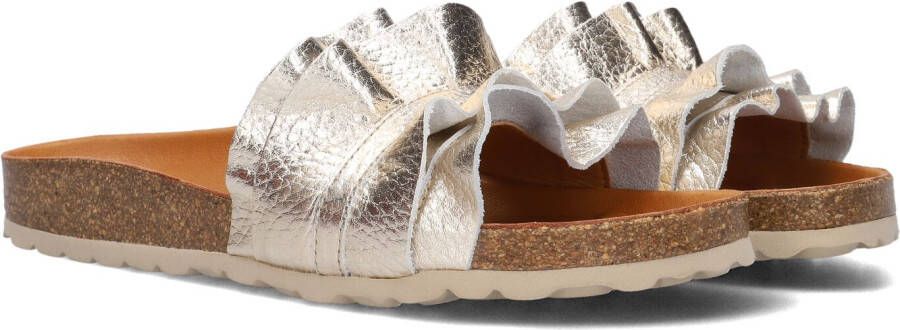 VERBENAS Slippers Dames Rocio Maat: 37 Materiaal: Suède Kleur: Goud