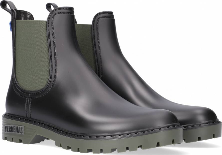 Verbenas 5760020434 Gaudi Mate Dames Chelsea Laarzen Black-Kaki