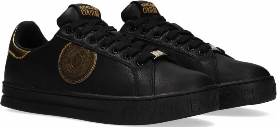 Versace Jeans Couture Heren Sneakers: Stijlvol en Duurzaam Black Heren - Foto 1