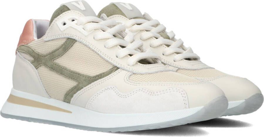 Via vai 60011 Nora Base 03-410 White Green Lage sneakers