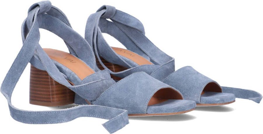 VIA VAI Sandalen Dames Polly Shade Maat: 40 Materiaal: Suède Kleur: Blauw