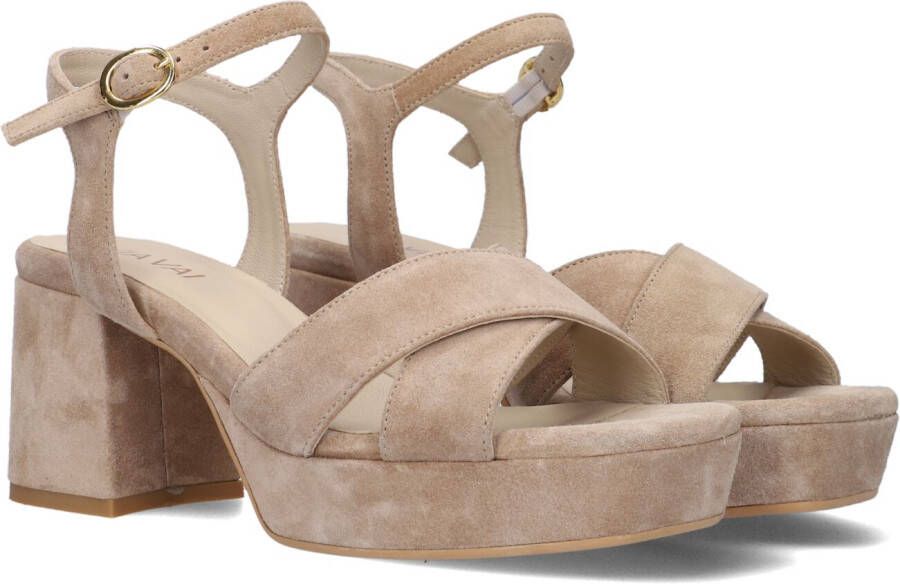 geduldig koolhydraat Krankzinnigheid Via Vai Cassia Six Sandalen Cognac 58071-02-212 Beige Dames - Schoenen.nl