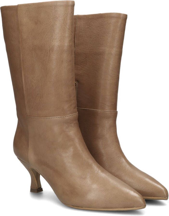 VIA VAI Noelle Rae Enkellaarsjes dames Warm beige