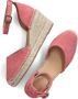 VIA VAI Espadrilles Dames Flora Braid Maat: 38 Materiaal: Leer Kleur: Roze - Thumbnail 1