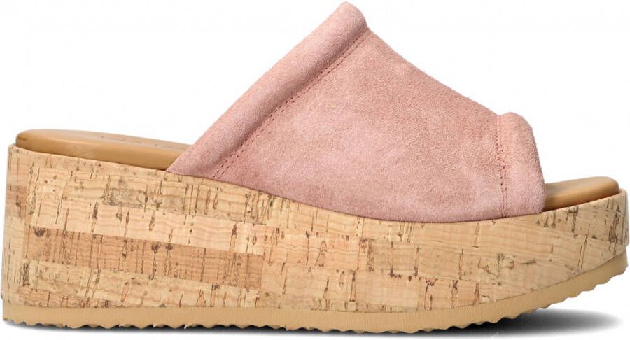 VIA VAI Roze Slippers Sissel Ryde