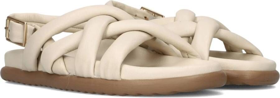 VIA VAI Sandalen Dames Candy Kriss Maat: 41 Materiaal: Leer Kleur: Ecru