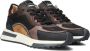 Via vai Posy Dash 58134 03-900 Zwart Bruin Lage sneakers - Thumbnail 1