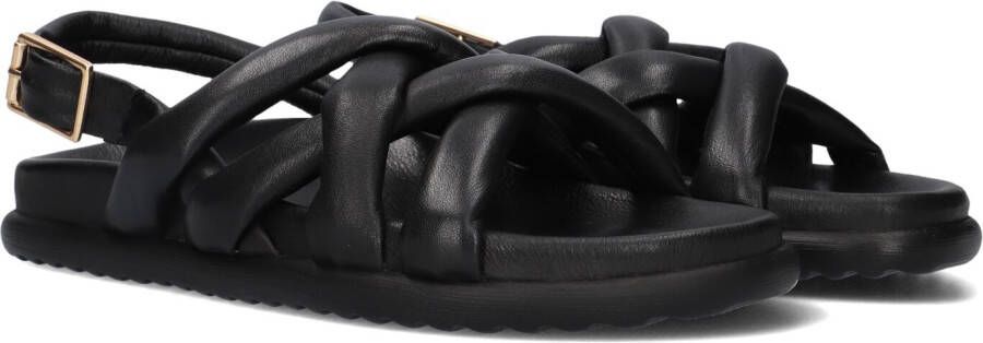 Via Vai Platte Sandalen Candy Kriss Stijl Black Dames