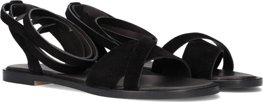 VIA VAI Sandalen Dames Harita Zen Maat: 36 Materiaal: Leer Kleur: Zwart