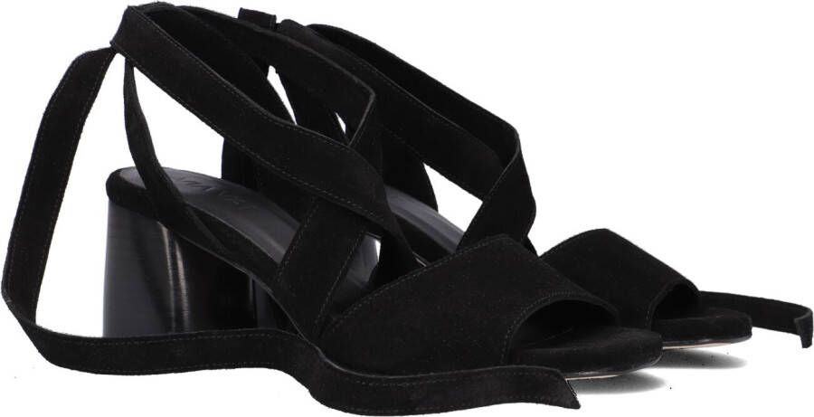 VIA VAI Zwarte Sandalen Polly Shade