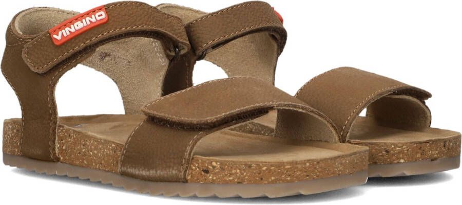 VINGINO Xavi suède sandalen cognac Bruin Jongens Suede Effen 26