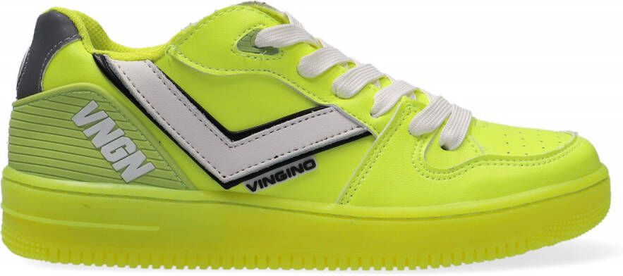 Vingino Alessio Low Lage sneakers Kids Geel