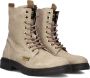 Vingino Julia leren veterboots goud - Thumbnail 1