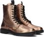 Vingino Julia Veterboots Laarzen Met Veters Meisjes Goud - Thumbnail 1