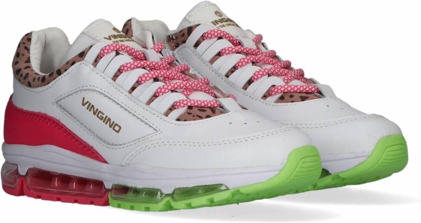 Vingino Fenna Ii Lage sneakers Leren Sneaker Meisjes Roze