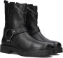 Vingino Carice Biker boots zwart Leer Dames - Thumbnail 1