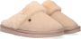 Warmbat Comfy bruin Tinten Lismore Pantoffels Sloffen Dames Beige - Thumbnail 1