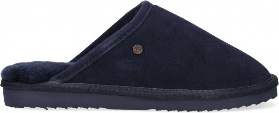 WARMBAT Pantoffels Classic Unisex Maat: 42 Materiaal: Suède Kleur: Blauw